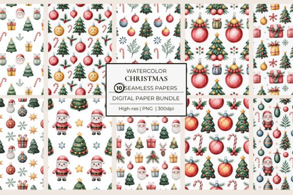 Christmas Seamless Papers: Embracing Festive Holi in Modern Design