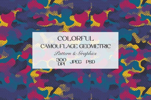 Colorful Hex Camo Pattern: A Unique Blend of Style and Function