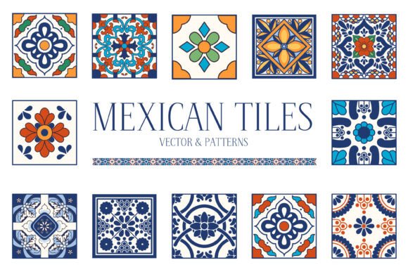Experience the Beauty of Mexican Tiles Collection and Pattern